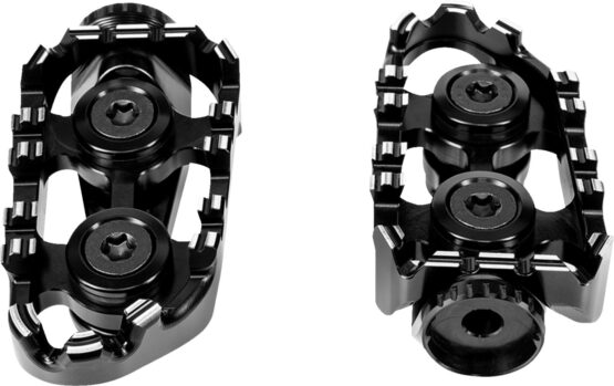 Gilles Tooling Tech-X Enduro Footpegs Black For Husqvarna/KTM - Image 3
