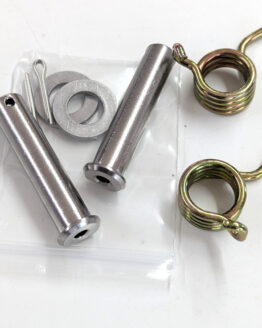 DRC Foot Peg Spring & Pin Kit Silver Fits 02+ CRF250R/X & 450R/X