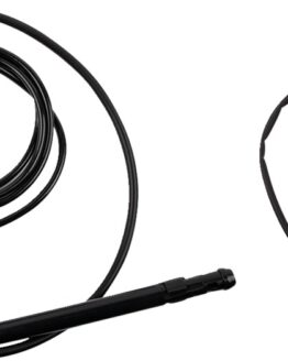 Extended Black Control Cable Kit for 18" Gorilla Bars