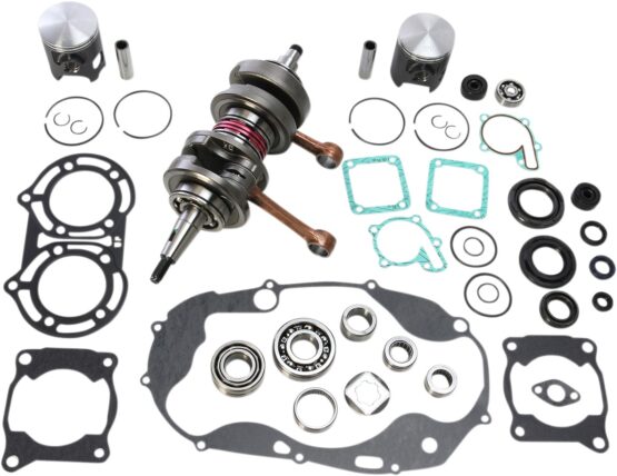 Vertex Engine Rebuild Kit Crank Piston Gaskets Seals Fits Banshee