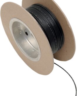 Black 18 Gauge Color Match Primary Wire - 100' Spool