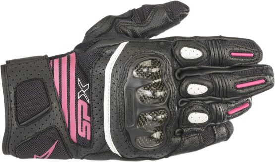Women's SPX Air Carbon V2  Gloves Black/Fuchsia X-Small