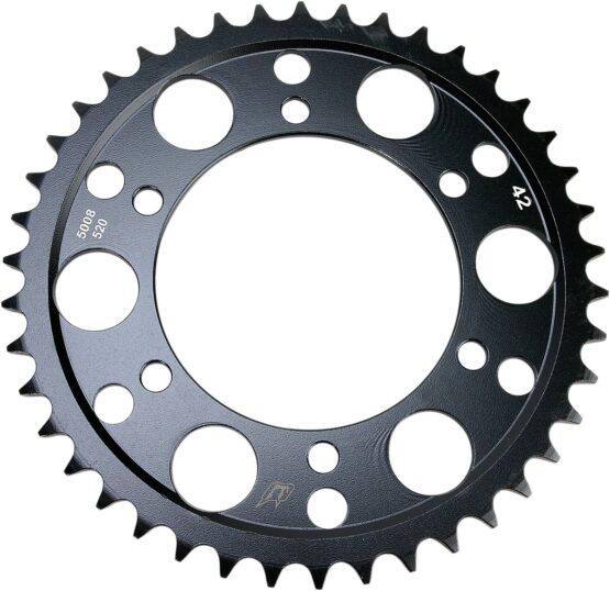 Steel 520 Rear Sprocket 42T - Black