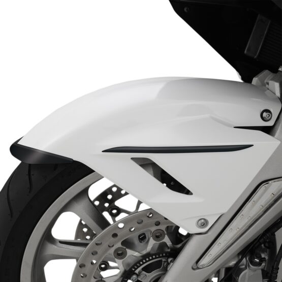 Show Chrome Fender Side Accents - Black Fits GL1800 Gold Wing - Image 2