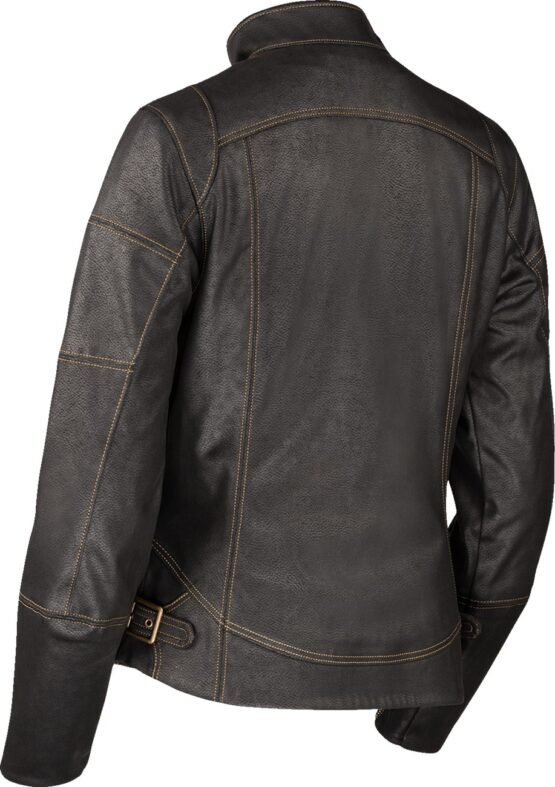 ICON Women's Tuscadero3 Jacket 2XL Black/Gold - Image 2