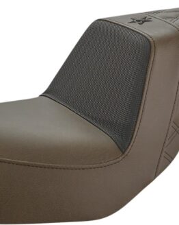 Saddlemen Unknown Industries Seat Carbon Fiber/Black Gripper For Dyna