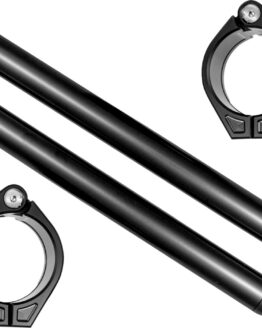 Vortex Clip-On Handlebars Black 41mm 7 Degree Zero Offset Pair
