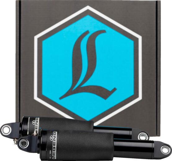 Legend Air Suspension Kit Black for Harley FLTRX FLTRU FLTRXSE