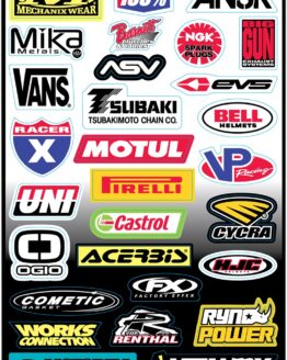 Factory Effex Sponsor Sticker Kit C 10-68004
