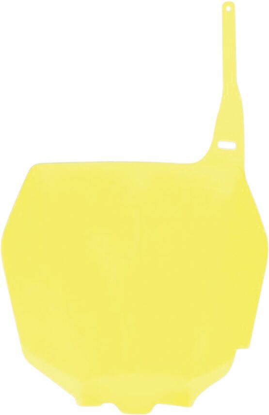 UFO Replacement Front Number Plate Yellow For Suzuki RM/RMZ
