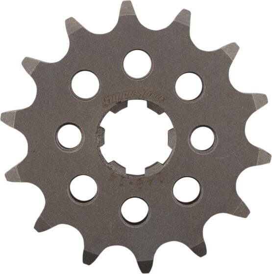 Supersprox 14T Steel Front Sprocket 420 Chain Fits 14-20 Grom/Monkey/KLX110