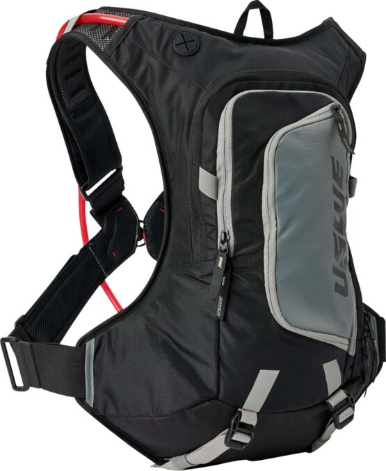 USWE Moto Hydro 12L Hydration Pack Black/Gray 3.0L Bladder