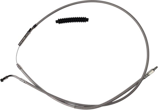 Barnett Stainless Clutch Cable +8in for Harley FLTRX/FLTRXSE '23-'25