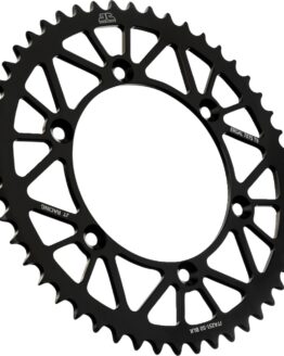 Black Aluminum Rear Sprocket - 50 Teeth 520 Pitch
