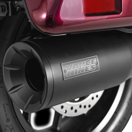 Vance & Hines Hi-Output Slip-On Muffler Black For Honda Rebel 1100T DCT 2023-2025 - Image 4