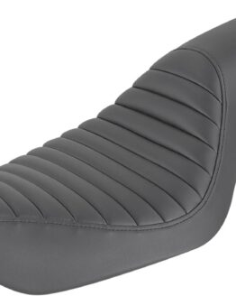 Profiler Tuck and Roll Leather 2-Up Seat Black Gel Lowest
