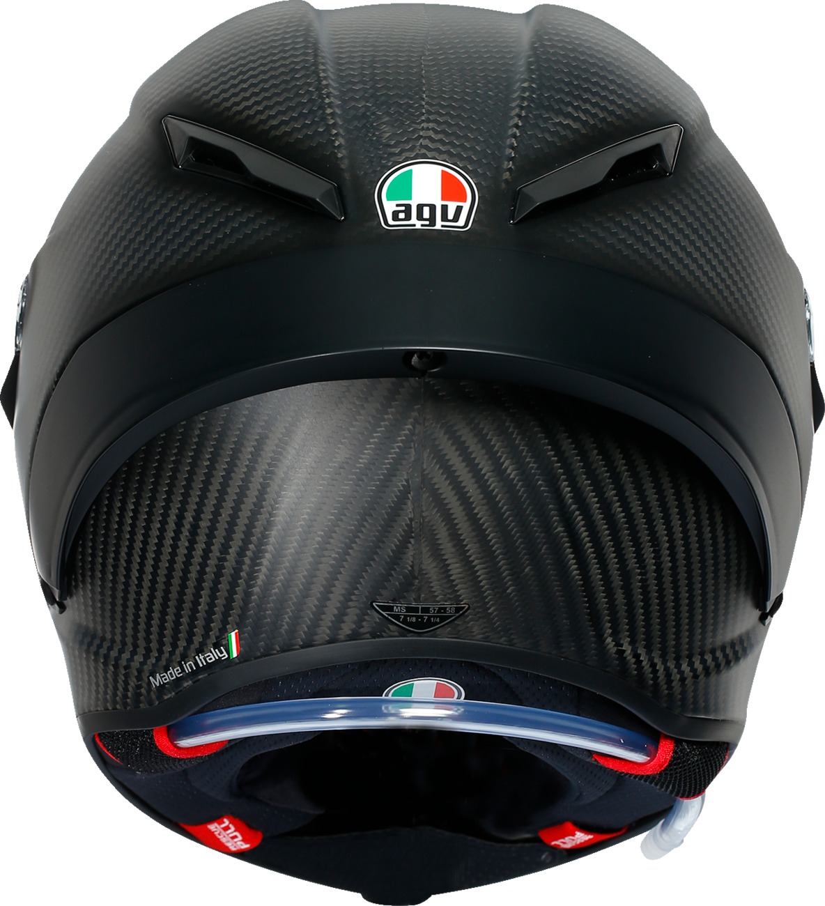 AGV Pista GP RR Mono Helmet Matte Black Carbon 2XL - Image 4