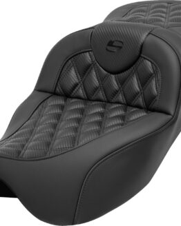 Saddlemen Roadsofa Extended Reach Seat Lattice Carbon FL 08-24