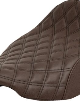 Saddlemen Renegade Solo Seat Brown Lattice Stitch Harley FLT/FLH 2023-2024
