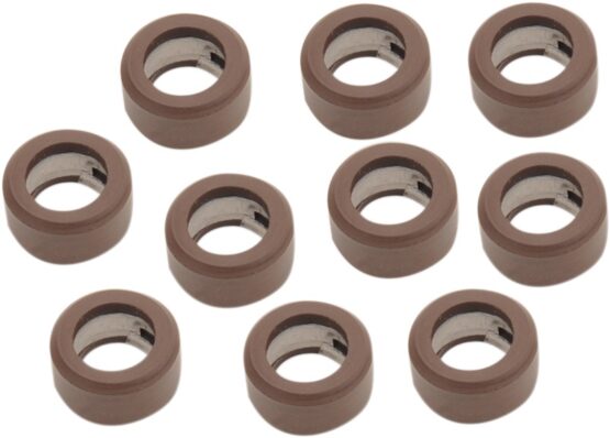 Drag Specialties Lower Fitting Seals for Oil Feed/Return Lines 10 Pack