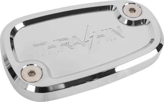 Thrashin Supply Rear Brake Reservoir Cap Chrome For 18+ Harley Softail