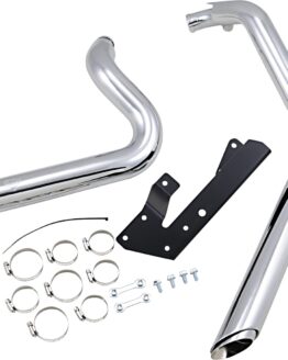 Shortshots Staggered Chrome Full Exhaust