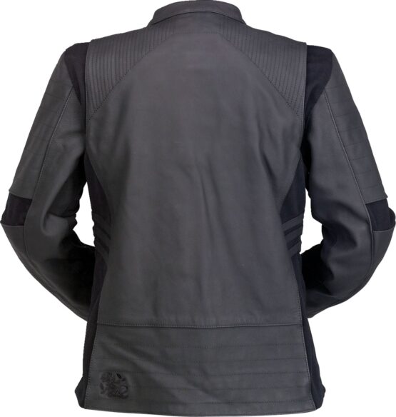 Z1R Bellona Women's Leather Jacket Black Medium - Image 2