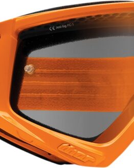Thor Combat Sand Racer Goggles Smoke Lens Flo Orange Adult Unisex