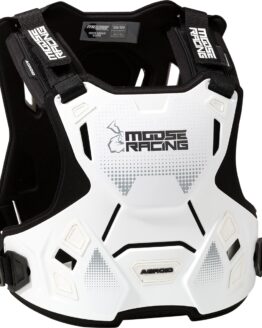 Moose Offroad Youth Agroid Chest Guard S/M Black White
