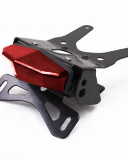 DRC Edge 2 LED Tail Light Red Lens with Plate Light - Fits CRF250L