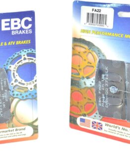 Standard Organic Brake Pads Front Set