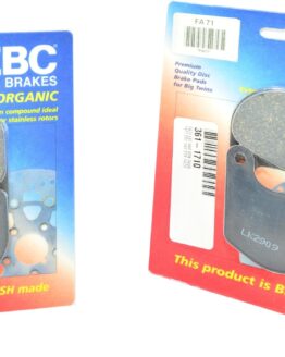 Standard Organic Brake Pads Front Set