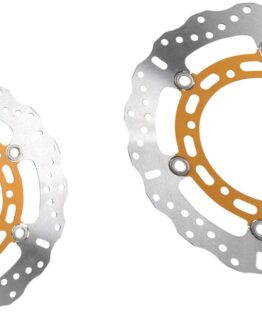 Floating Contour Brake Rotor Front Set
