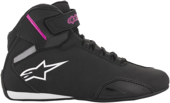 Women's Sektor Street Riding Shoes Black/Pink/White US 9 - Image 6