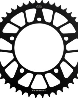 Black Racelite Aluminium Rear Sprocket - 46 Teeth 520 Pitch