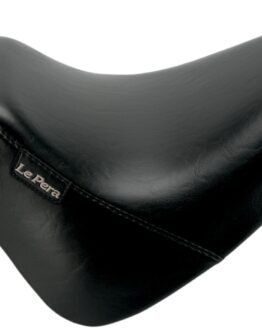 Bare Bones Smooth Vinyl Solo Seat Black Upfront