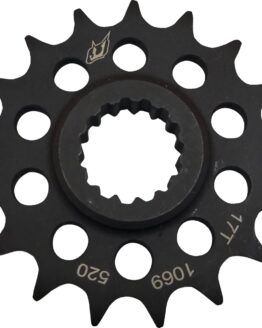 Driven Racing 520 17T Front Sprocket Black For Aprilia RS 660, Tuono 660