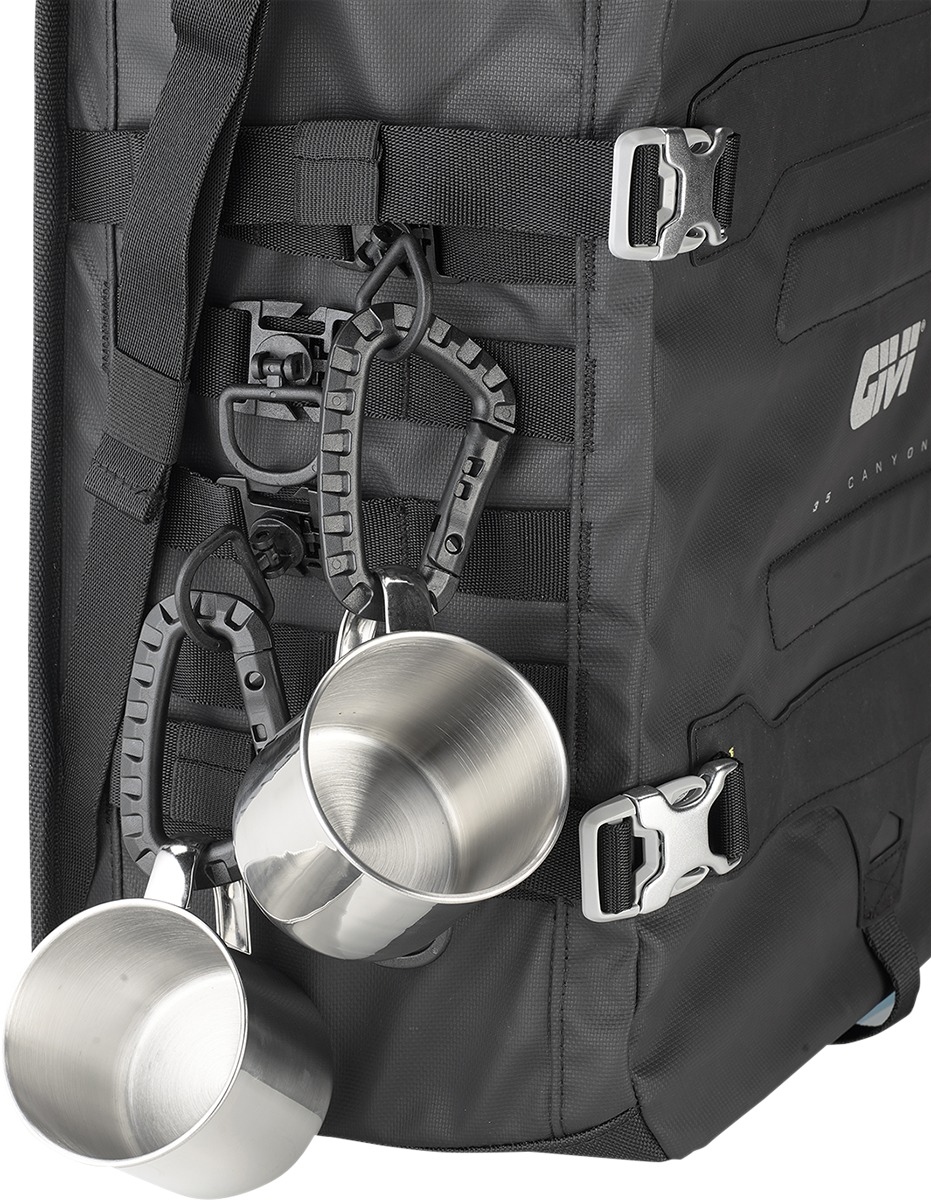 Givi GRT709 Canyon Saddlebags Black 35L Waterproof - Image 3