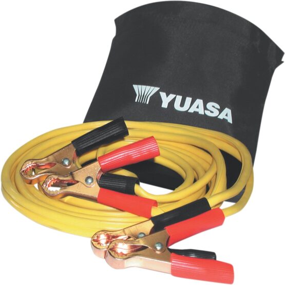 Yuasa Jumper Cables 8ft Heavy Duty 8-Gauge with Storage Bag