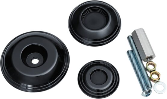 Kuryakyn Lodestar Rear Axle Sliders Black Fits BMW R1200/1250 R Nine T - Image 4