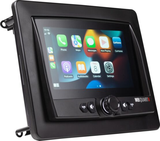 MB Quart GMR7V1 7-Inch Touchscreen Radio System Black Universal