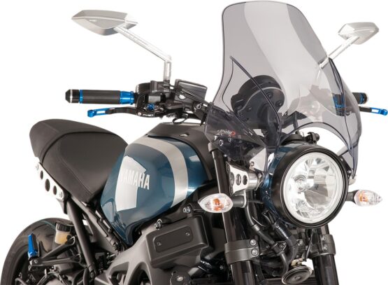 Puig Universal Smoke Windshield Plus for 8" Lights - Image 2