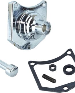 Chrome Solenoid Cover Starter Button