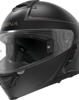 Impulse Motorcycle Smart Helmet w/ Mesh Intercom Matte Black Medium by Sena