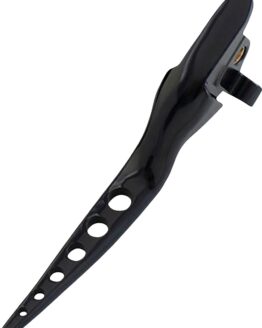 Bagger Nation Racing Hand Lever Set Black For Harley-Davidson Softail
