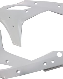 Cycra Powerflow Radiator Shrouds White Fits 2017-2020 Kawasaki KX250F