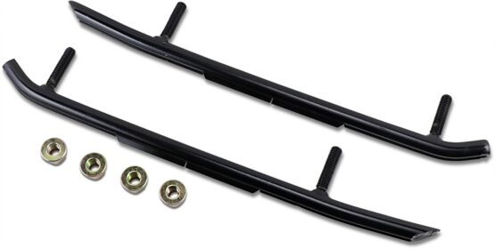 Woody's 4 Inch Competition Carbide Wear Bars Pair For Yamaha SXR2 SnoScoot ES