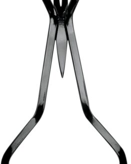 Black Daggertude Square Wide 18" Sissy Bar