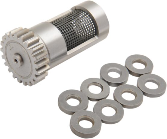 S&S Cycle Steel Breather Gear Kit +.030in Oversize For 77-99 Big Twin - Image 3