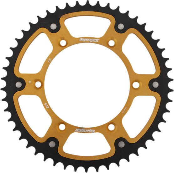 Supersprox 50T Gold 520 Sprocket RST-808-50-GLD